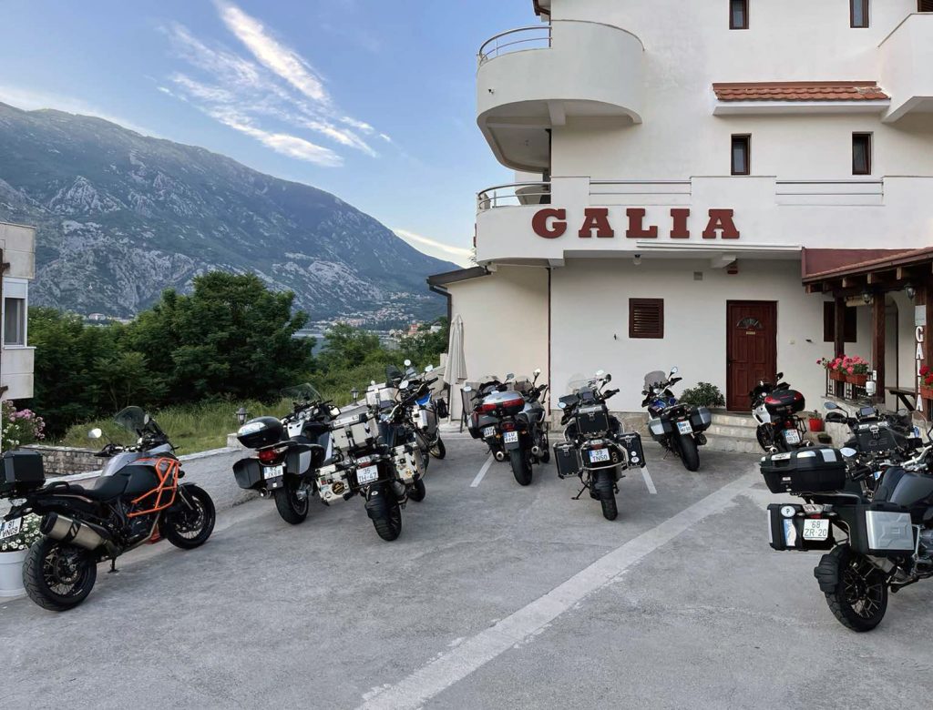 Biker friendly hotel 2021 Hotel Galia, Kotor